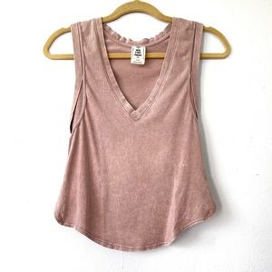 SOLD. We The Free FP Asymmetrical Muscle Tee